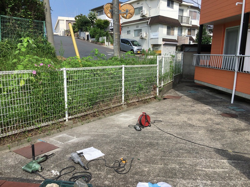 施工前